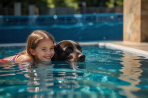 Tierfreundlicher Gartenpool